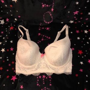Body by Victoria Lined Demi Bra with Lace 36DD